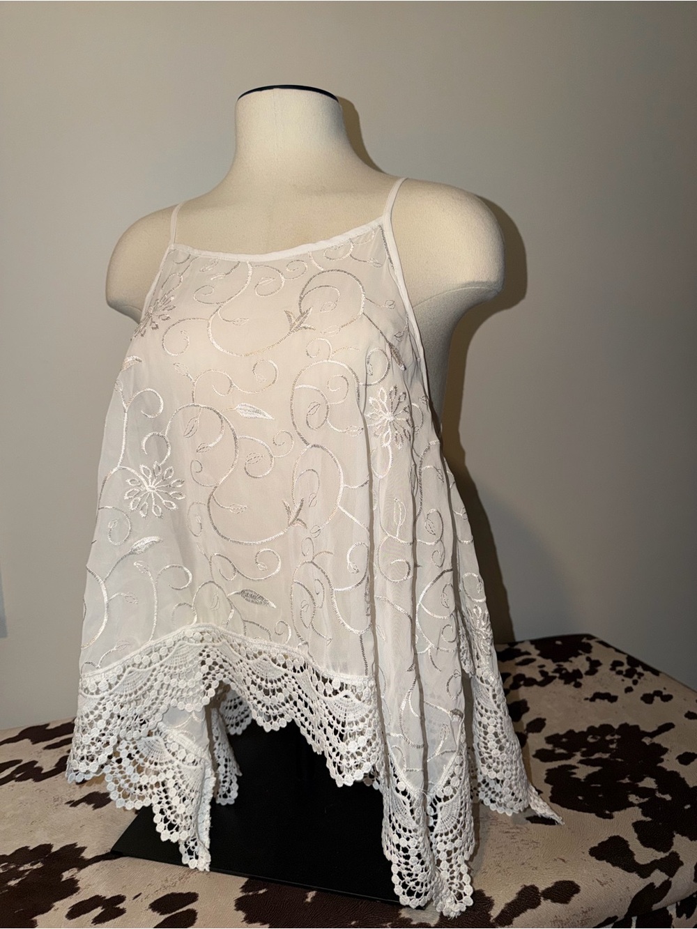 Lace tank